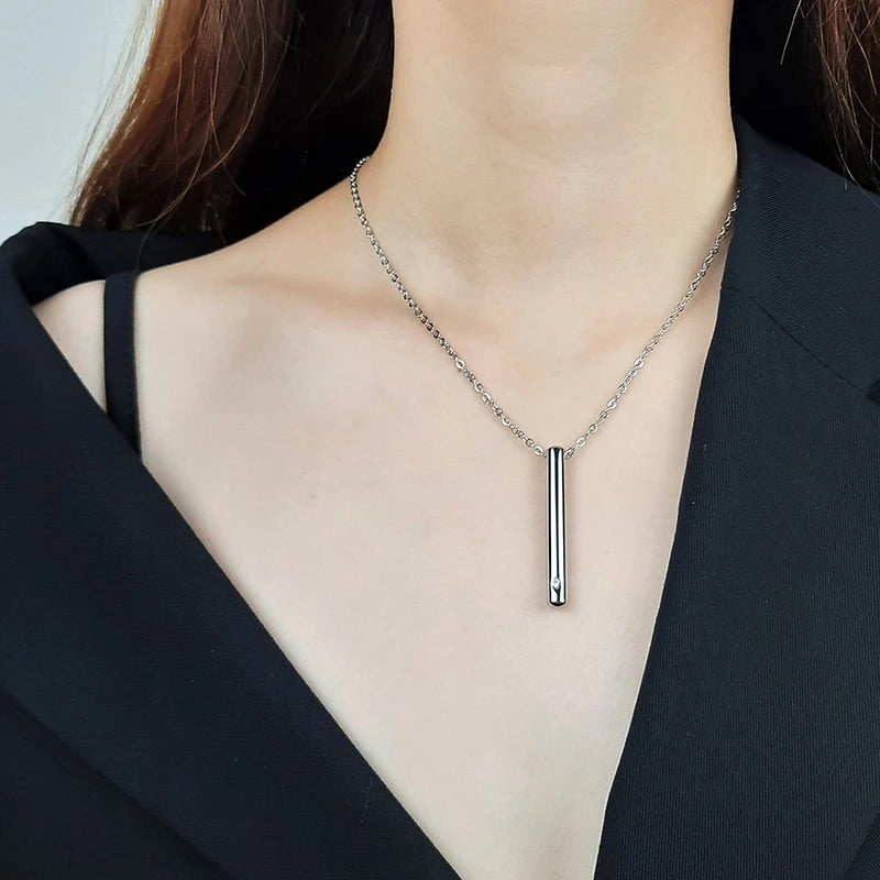 Ariel Elegant Hollow Tube Necklace