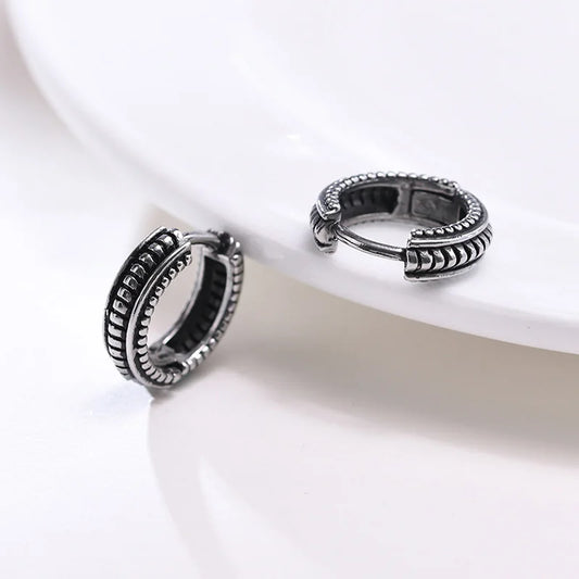 Ariel Stylish Hoop Earrings for Men