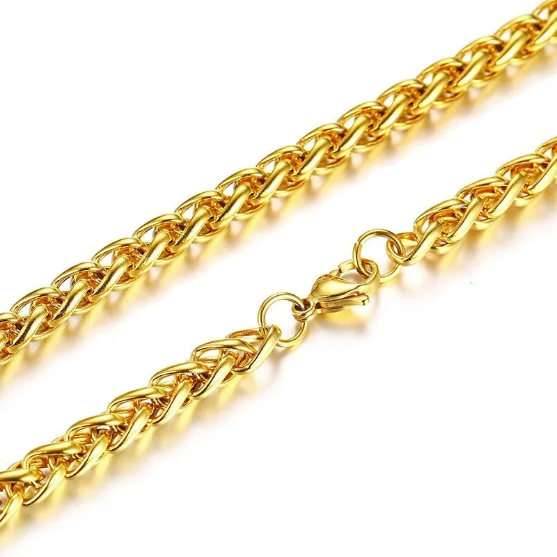 Ariel 30 Inch Long Curb Link Chain Necklace