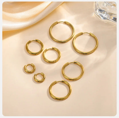 Ariel 11/20/25/30mm Hoop Earrings for Women