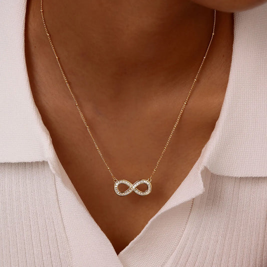 Ariel Women Love Infinity Necklace