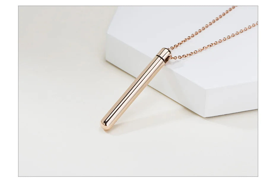 Ariel Elegant Hollow Tube Necklace