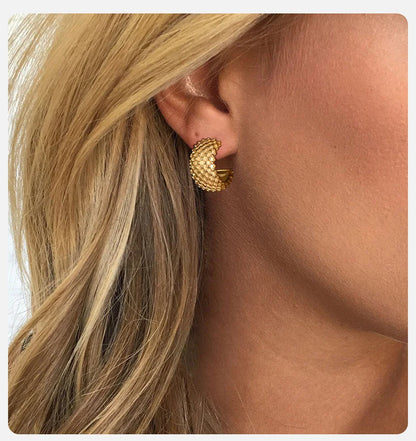 Ariel Chic Unusual Hoop Earrings for Women