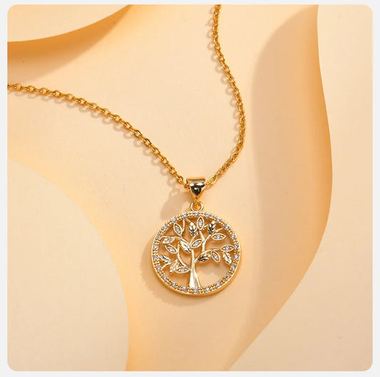 Ariel Temperament Tree of Life Pendant Necklace