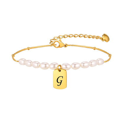 Letter G bracelet