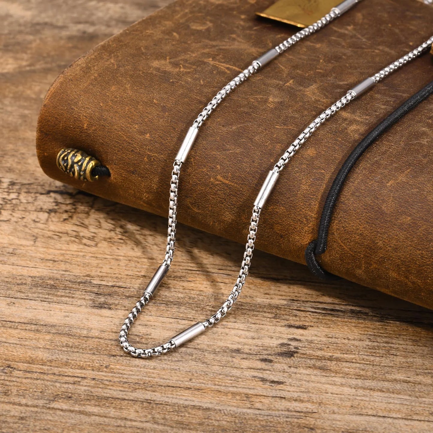 Ariel 2.5mm Box Chain Necklace for Men