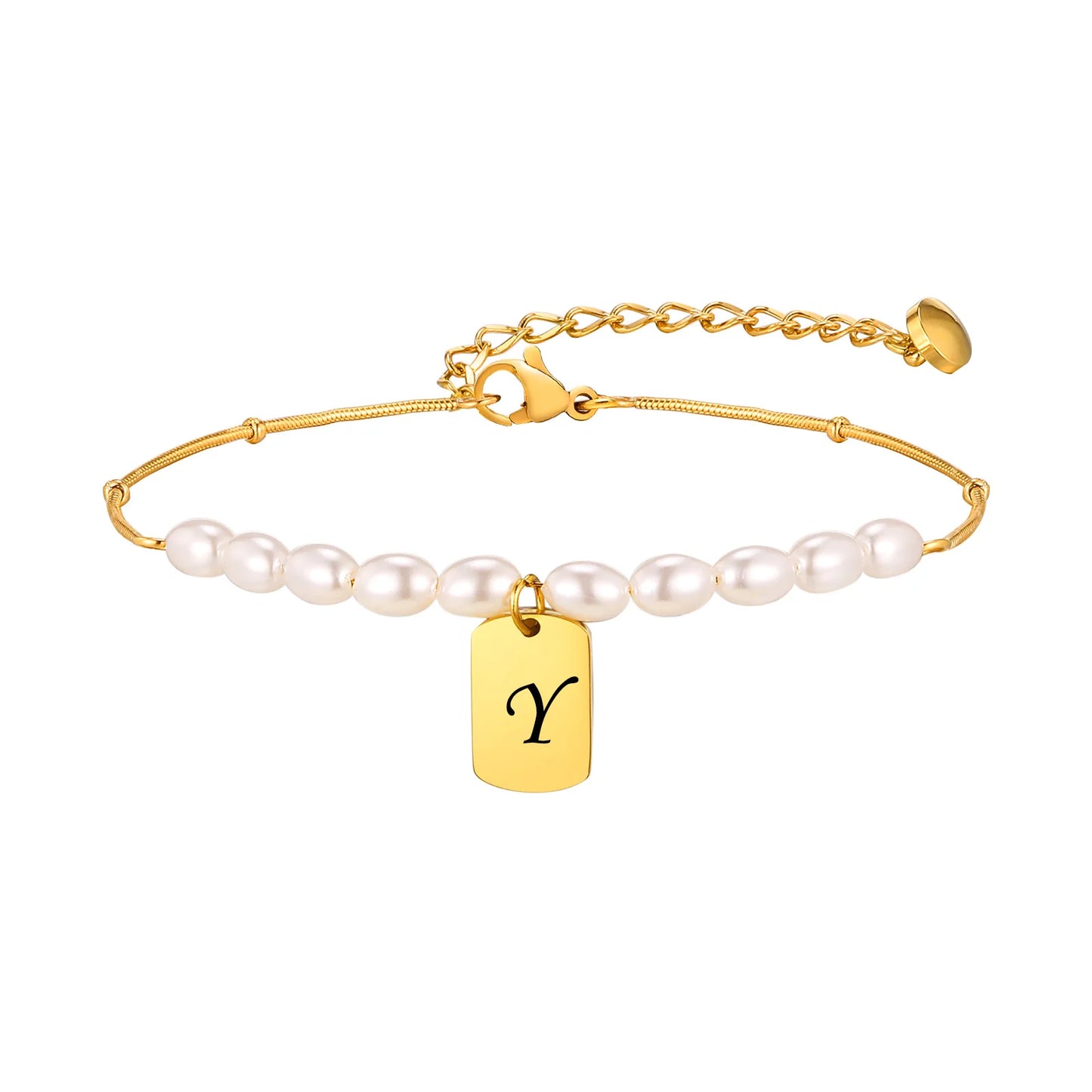 Letter Y bracelet