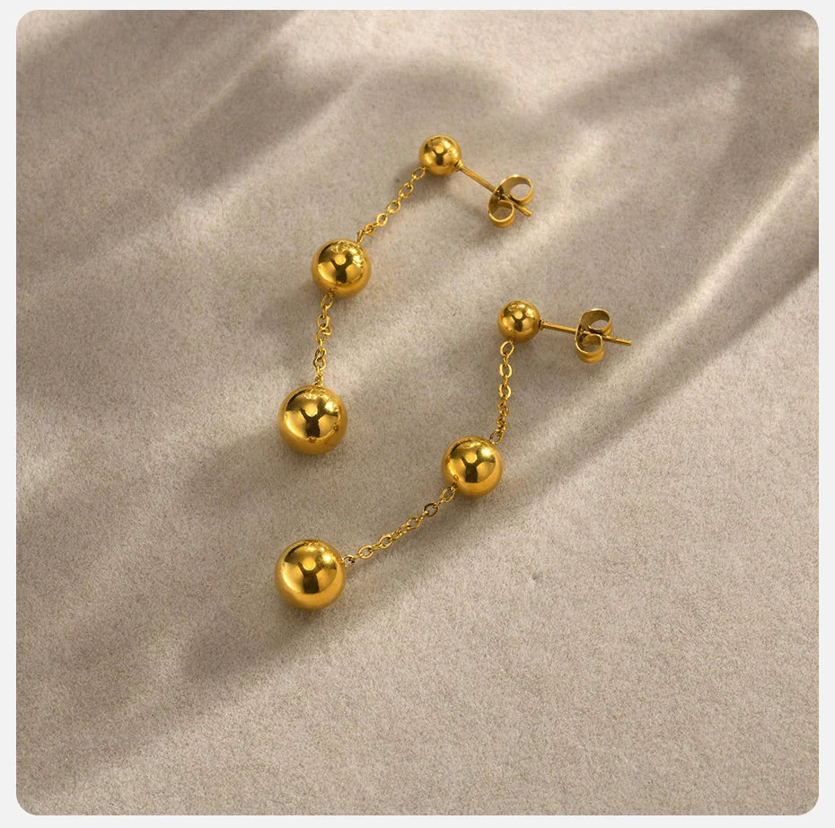 Ariel Chic Lucky Beads Earrings for Women