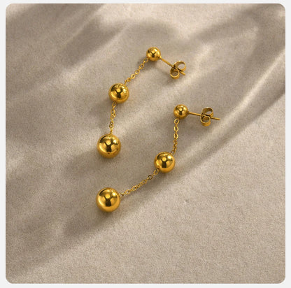 Ariel Chic Lucky Beads Earrings for Women