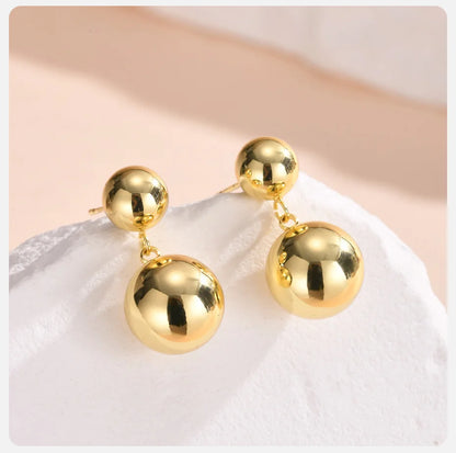 Ariel 2 Balls Earrings for Women