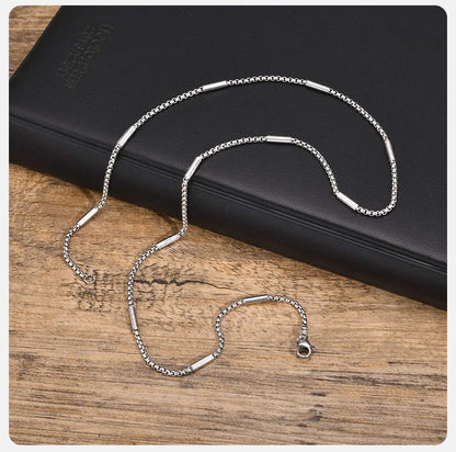 Ariel 2.5mm Box Chain Necklace for Men