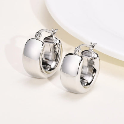 Ariel Chunky Hoop Earrings for Women