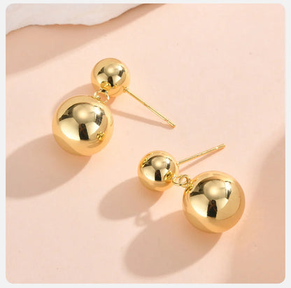 Ariel 2 Balls Earrings for Women