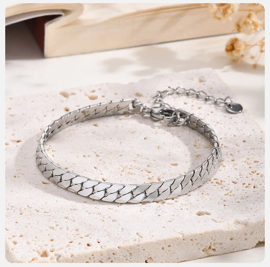 Ariel Waterproof Cuban Chain Bracelet for Men