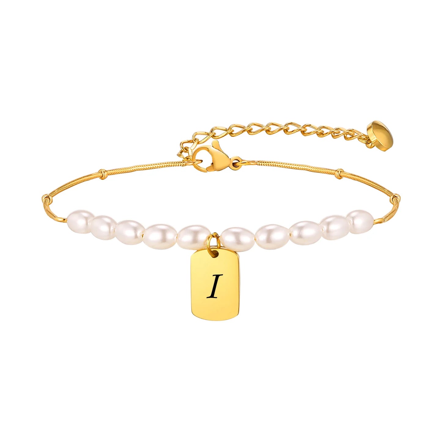 Letter I bracelet