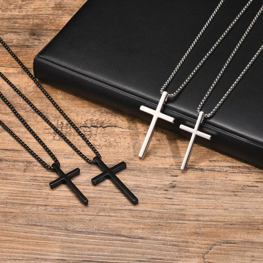 Ariel Plain Cross Necklace