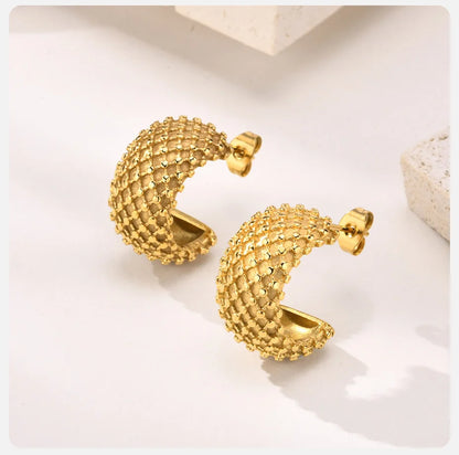 Ariel Chic Unusual Hoop Earrings for Women