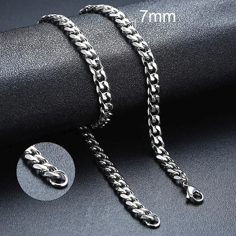 Silver chain for men