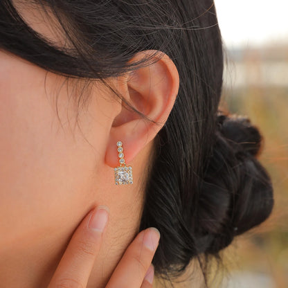 Ariel Luxury CZ Stone Earrings for Women