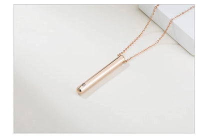 Ariel Elegant Hollow Tube Necklace